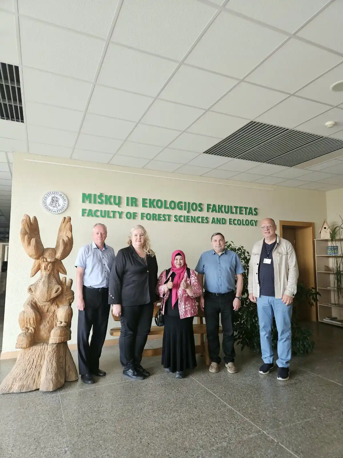 Faculty of Forestry Professor Strengthens International Academic Networks through Program in Lithuania